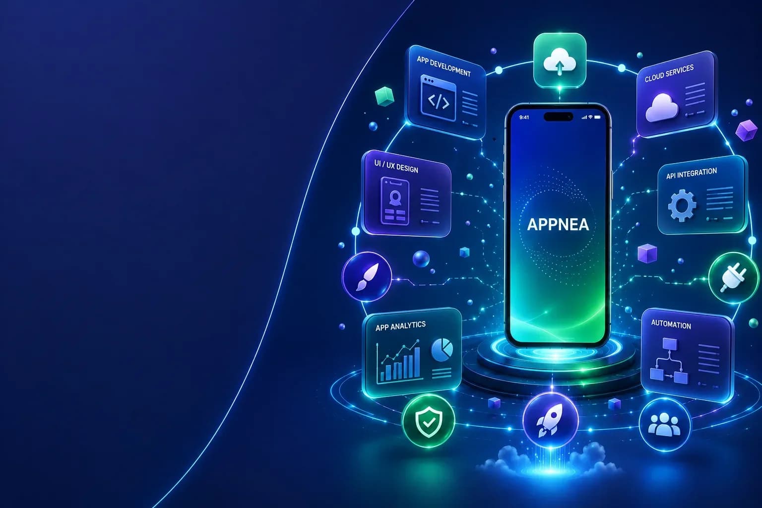 Appnea background dark